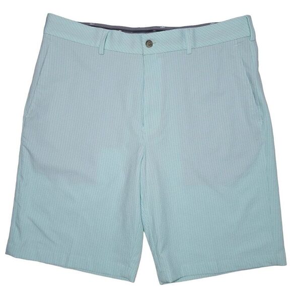 Walter Hagen Other - Walter‎ Hagen Shorts Men Size 36 Seersucker Golf Gripper Stretch Waistband Green